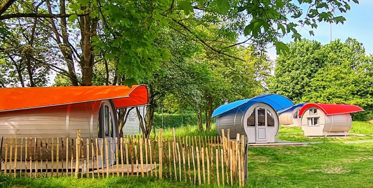 Schlaffaesser Am Schmetterlingspark Uslar Bagian luar foto